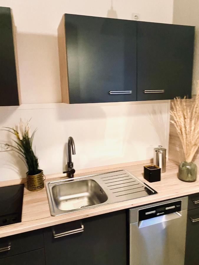 Saniertes Studio - Elisa - Mit Balkon, Wlan, Smart-Tv & Kueche In City-Naehe Erfurt Bagian luar foto